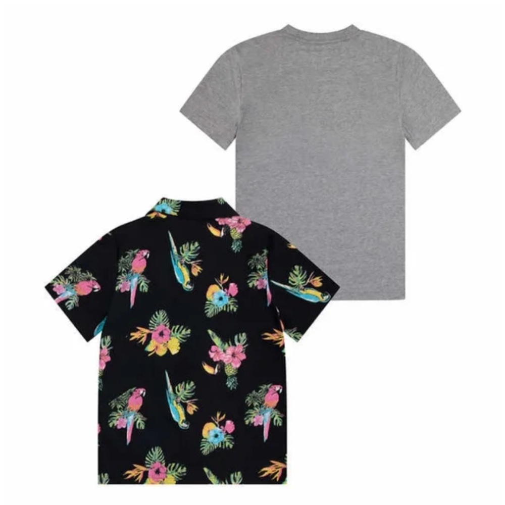 NWT Boys Hurley 2 Piece Shirt Set - Picture 4 of 13